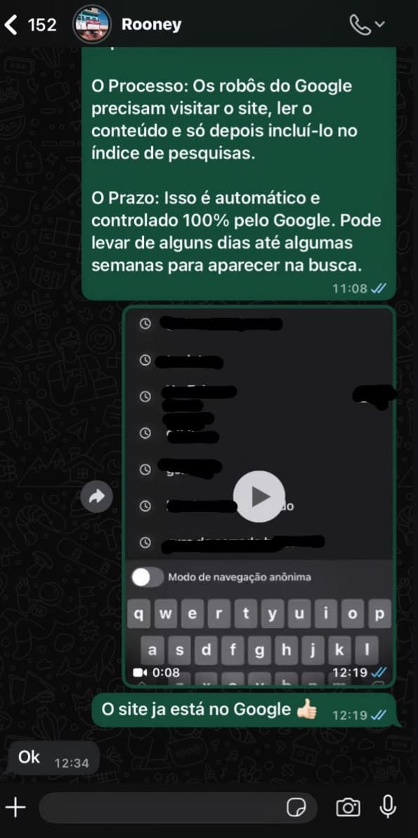 Print de resultado — aumento de vendas do cliente 3